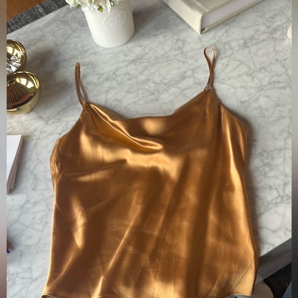 Intermix Fayette cowl cami top